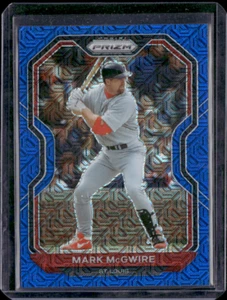 Panini Prizm 2021 - Mark McGwire #58 Blue Mojo/199 - Imagen 1 de 2