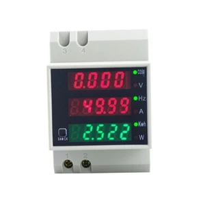 Medidor de corriente D52-2058 WattMeter DIN Volt, specifica: CC80-300V CT - Foto 1 di 7