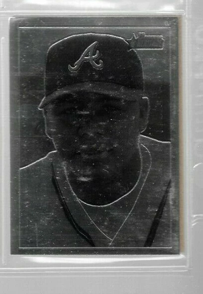 2001 Bowman Heritage Chrome Andruw Jones #BHC96 Braves - Image 1 of 1