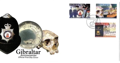 Gibraltar 2005 Anniversaries Police Museum Charter of Justice FDC - Image 1 of 2
