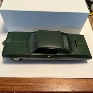 1970 Pontiac Bonneville Plastic Promo Model 1/25 Scale Dark Green Bank? - Picture 1 of 13