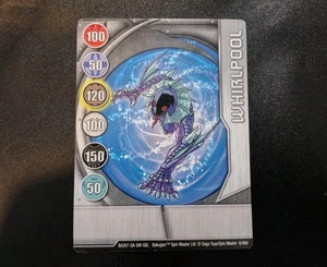 Bakugan Battle Brawlers | Whirlpool 6/48d Silver Gate Card Spin Master - Picture 1 of 2