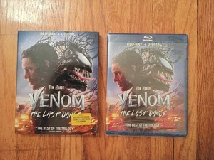Venom The Last Dance Blu Ray & Digital Code with slipcover - Picture 1 of 5