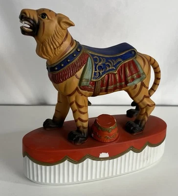 1978 Large Cyrus Noble Tiger Whiskey Decanter – Haas Bros Circus Figurine - Image 1 of 4