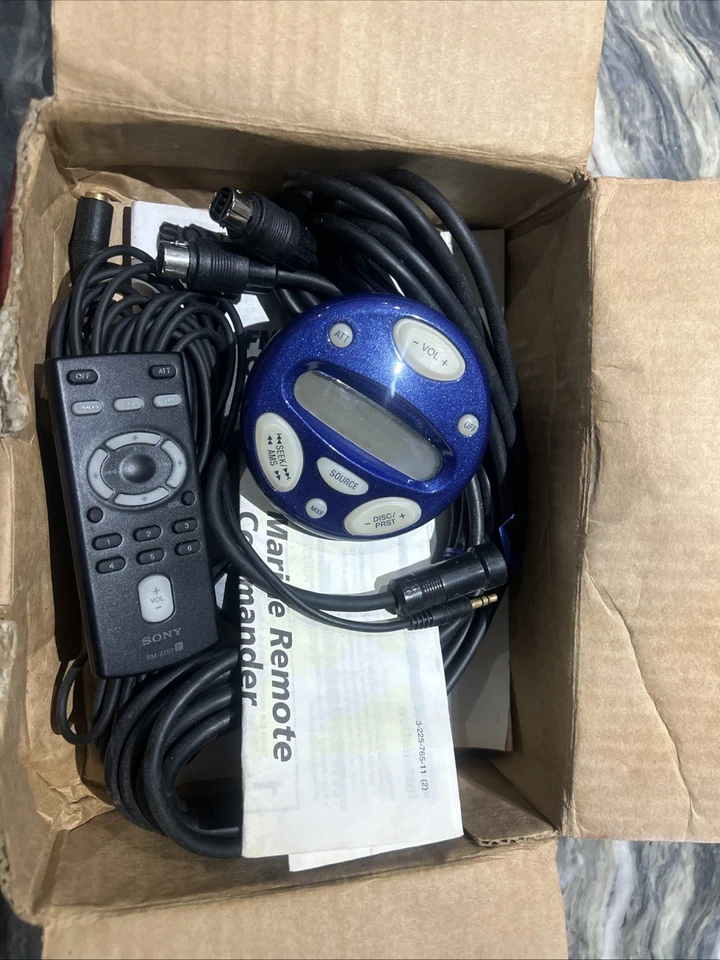 Sony RM-XM10 морской лодки радио пульт дистанционного управления проводной - Изображение 1 из 4