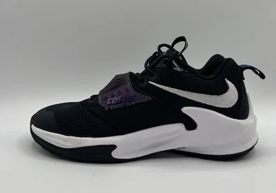 Nike Boys Zoom Freak 3 DB4158-001 Black Purple Basketball Shoes Sneakers Size 6Y - Image 1 of 4