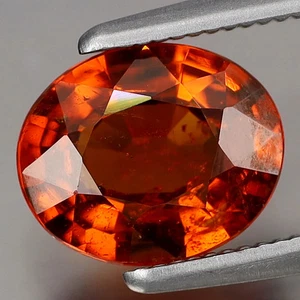 💎1.43ct t.w 7.6x6.3mm Oval Natural Spessartite Garnet Gemstone Namibia, Africa - Picture 1 of 4