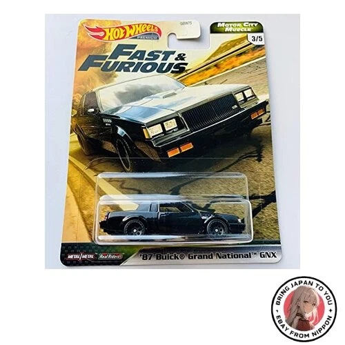 Nuevo Hot Wheels Premium 2020 Motor City Muscle FF Negro '87 Grand National GNX - Imagen 1 de 1