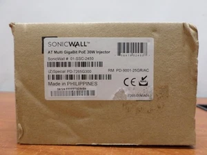 Inyector Sonicwall AT Multi GigaBit 802.3at PoE 30W+ (01-SSC-2450) para Sonicwave - Imagen 1 de 8