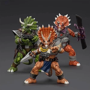TMNT - Lot 3 figurines  - Triceraton Infantryman - Captain Zorax - Adjutant Zork - Picture 1 of 23