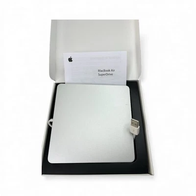 Apple SuperDrive Plateado USB Externo MacBook Air PROBADO Funciona MB397G/A A1270 Foto 1 de 4