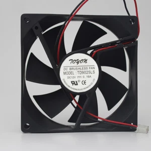 TONON TD9025LS DC 12V 0.16A 2Pin CPU Cooling Fan Cooler Fans Hydraulic 9CM 9025  - Afbeelding 1 van 3