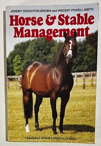 VTG Horse and Stable Management by Houghton Brown Equestrian Paperback Free Ship - Picture 1 of 1