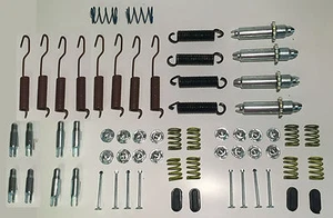 1948-1963 FORD F-1 F-100 Complete 4 wheel Brake Shoe Hardware & Spring Kit - Picture 1 of 8