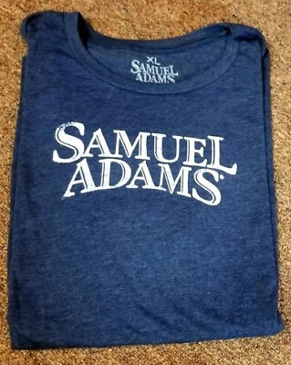 Camiseta Samuel Sam Adams For The Love of Beer Unisex Azul Marino Pequeña NUEVA  Foto 1 de 4