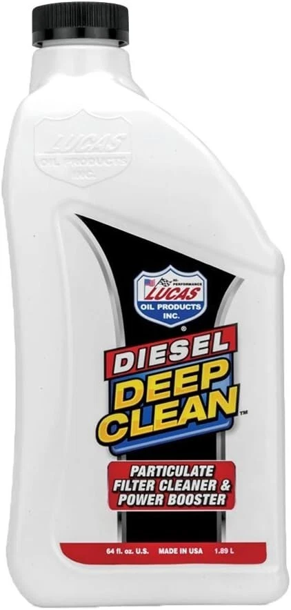 Lucas Oil 10873 Diesel Deep Clean Fuel System Cleaner - 2 Qt / 64oz Bottle - Image 1 of 1