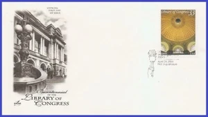 USA4 #3390 U/A ARTCRAFT FDC Biblioteca del Congreso - Imagen 1 de 1