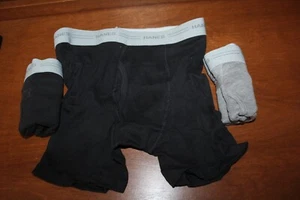 Hanes Boys Comfort Flex Fit Cotton Boxer Briefs Lot of 3 - Size L NEW - Picture 1 of 2