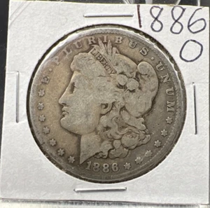 1886 O Morgan Silver Dollar Coin Good Circ - Picture 1 of 12