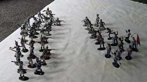 1:32 Napoleonische französische und britische bemalte Soldaten x 47 - Bild 1 von 15