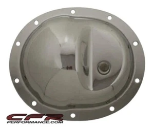 1986-90 JEEP WRANGLER DANA 35 CHROME STEEL REAR DIFFERENTIAL COVER - 10 BOLT - Picture 1 of 1