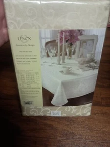 Vintage Lenox Tablecloth Oblong 60 X 102 Seats 8 To 10 Ivy Color - Picture 1 of 9