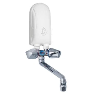 Instant Water Heater mit Chrom Tippen Elektrisch Unmittelbar Waschbecken Heizung - Picture 1 of 3