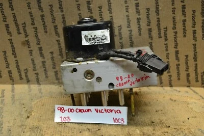 Control de bomba ABS Chrysler Voyager 2000-2003 OEM 10051181861 solo 203-10C3 Foto 1 de 4