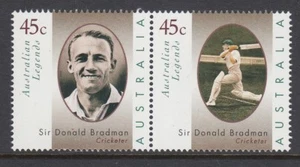Australia 1997 AUSTRALIAN LEGENDS Se-Tenant Pair Design Set MNH Price $1.50  - Picture 1 of 1