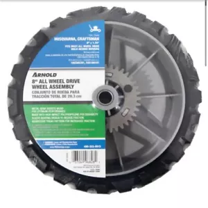 Conjunto de rueda de tracción total Arnorld 8” para Husqvarna Craftsman Walk Behind - Imagen 1 de 7