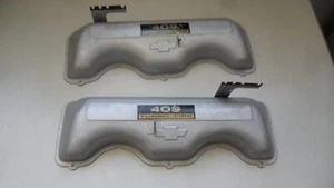 NOS Chevy 409 Valve Covers Hot Rod BBC GM Impala Belair Biscayne 02DC2 IL - Picture 1 of 17
