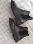 Womens Black Ankle Boots Size 3 Used