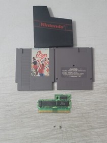 HOOPS Nintendo Entertainment System 1989 NES JALECO w/Sleeve