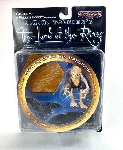 Gollum With His Precious LOTR Lord Of The Rings Action Figure New 1998 Toy Vault Cover