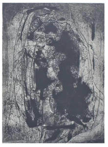 Louise Nevelson, Winter Landscape, 1965, signed etching - Picture 1 of 5