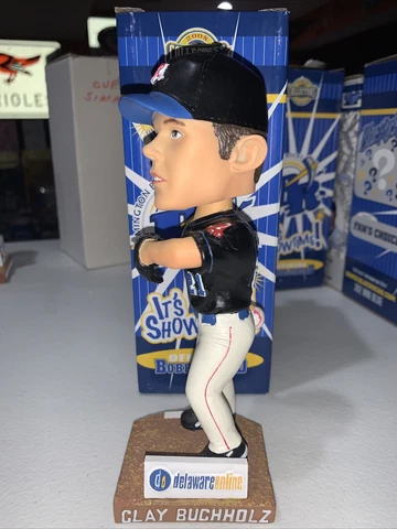 Clay Buchholz Wilmington Blue Rocks Bobblehead SGA Red Sox Kansas City Royals Cover