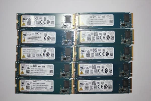 LOT 10 OF KIOXIA 256GB SSD BG5 M.2 2280 NVMe PCIe Gen4 x4 KBG50ZNV256G - Afbeelding 1 van 4