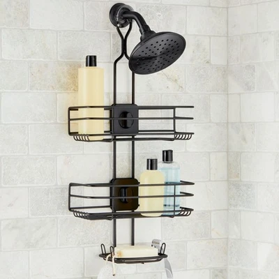 Better Homes & Gardens Shower Caddy, Steel Adjustable, 4-Way Shelves Organizing - Image 1 of 4