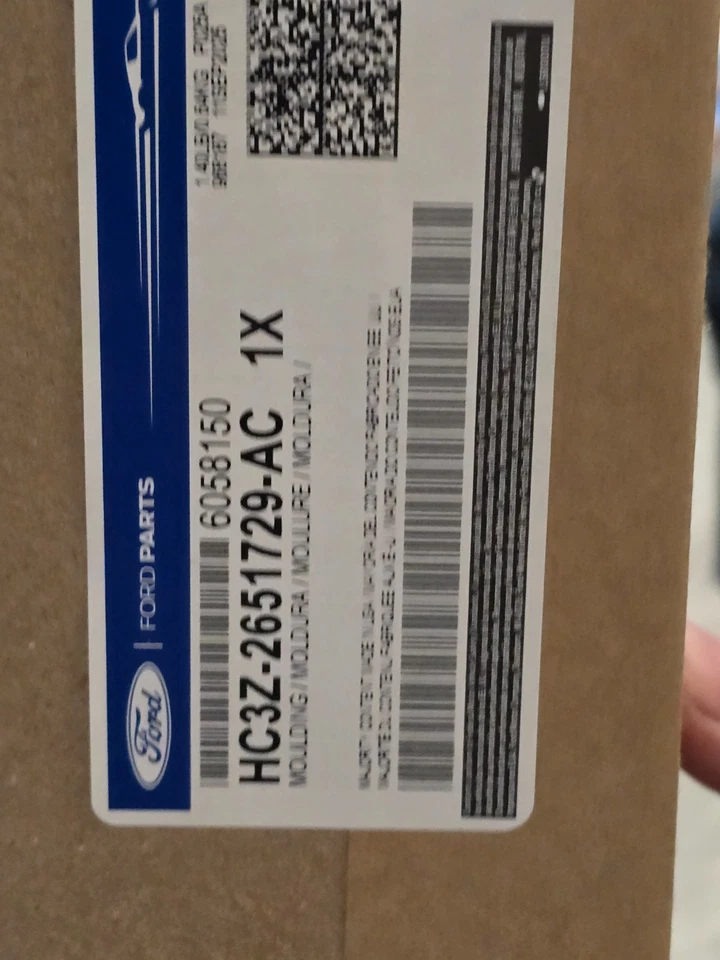 Moldura de techo izquierdo para Ford F-250 Super Duty 2017-2024 Ford HC3Z2651729AC Foto 1 de 1