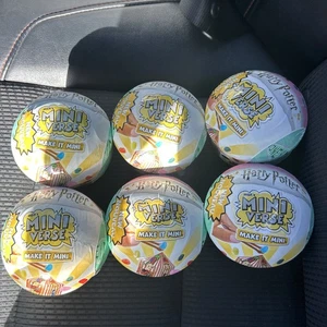 6 MGA’S Mini Verse Make It Mini Harry Potter Honeydukes Mystery Ball Miniverse - Picture 1 of 1