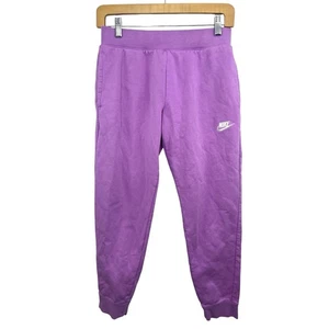 Nike rosa lila Jogginghose Logo Athleisure Sportbekleidung bequem Mädchen Large - Bild 1 von 8