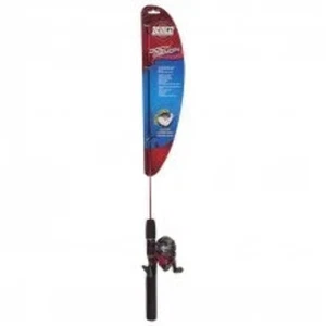 Zebco Dock Demon Red Spincast Combo 30 pulgadas 1 pieza - Imagen 1 de 1
