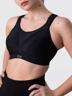 Shock Absorber Sports Bra Black Fuller Cup High Impact Running 34D - BNWT £43 - image 1 of 4