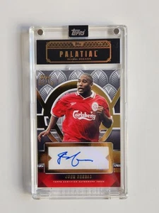 Topps Palatial Liverpool FC  john barnes auto /10 - Picture 1 of 1