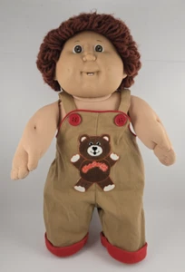 Salopette orsacchiotto ragazzo capelli ricci cavolo patch bambino 1978/1982 16" - Foto 1 di 22