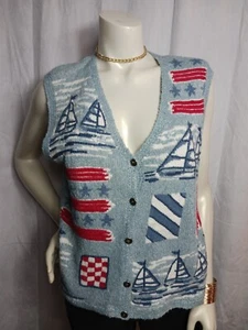 Hand Embroidered Vest By Northern Isles - Picture 1 of 9