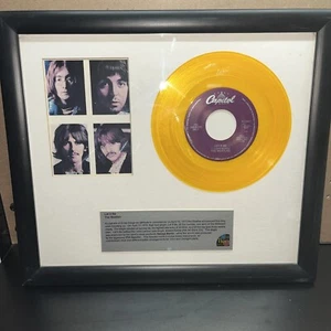 Beatles “Let It Be” Framed Record From Now That’s Music Framed In 1997 - Picture 1 of 16