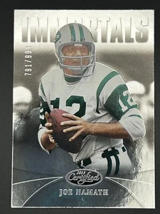 2013 Panini Certified - Immortals Joe Namath #I81 791/999 - Picture 1 of 2
