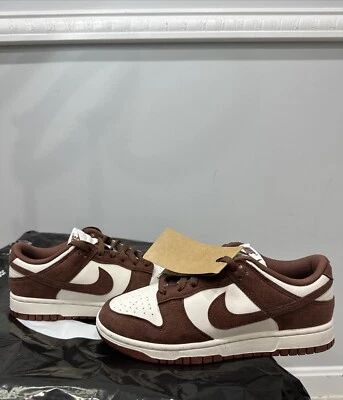 Nike Dunk Low Vermelho Sépia Marrom HJ7673-001 Feminino Tamanho 7.5 - Imagem 1 de 4