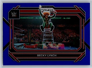 Becky Lynch 2023 Panini Prizm WWE Blue Prizm /199 #18 - Picture 1 of 2